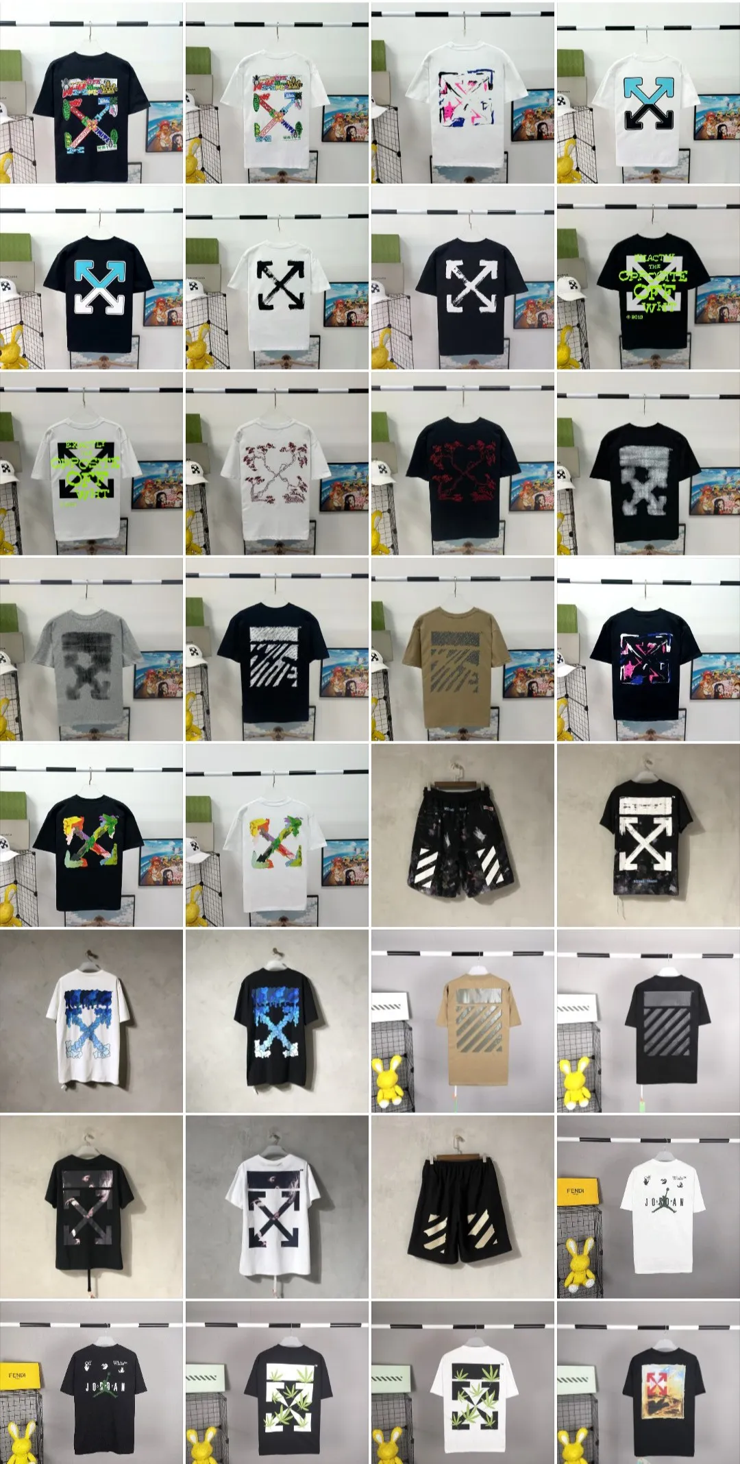 【OFFWHITE】🏅A collection of the most awesome (OW) short-sleeved shirts, sweatshirts, pants, jeans, and shirts on the market.  Some codes may be broken, please consult customer service before placing an order!  📴Top offwhite unified price list Round neck series: 180 Hood series: 195 Zipper series: 210 Denim series: 280 Pants series: 180 Shorts series: 130 Shirt series: 220 Short-sleeved series: 120 Mohair series: 230 🏅All products are genuine and have a high probability of being operational and tested, guaranteed to be the top version, and complete with tag packaging. Never transfer goods, produce and sell by ourselves.  ❤️Available on Taobao (can take the main picture and details), Amazon.   ‼ ️PS: Fireworks short sleeves 130, Fireworks shorts 180, Fireworks trousers 190, Fireworks crew neck 195, Fireworks hoodie 220, Fireworks zipper 240, Medal zipper 230